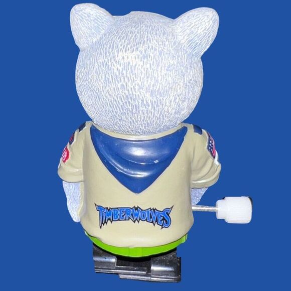 NBA Minnesota Timberwolves Boy Scouts Collab Wind Up Wolf Mascot Collectable B1 - Picture 3 of 4